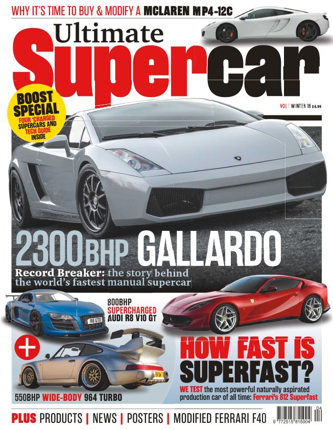 Журнал Ultimate Supercar Winter 2018